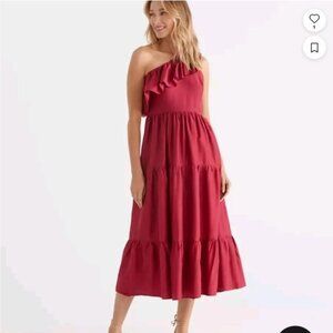 Sussan Red Maxi Dress BNWOT